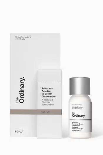 The OrdinarySulfur 10% Powder-to-Cream Concentrate