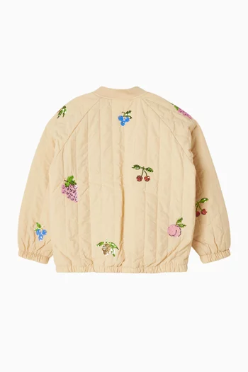 جاكيت جونو مطرز بالترتر