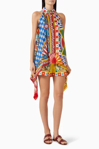 Printed Top in Silk