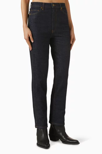 بنطال جينز أبيجيل بقصة ساق مستقيمة دينم