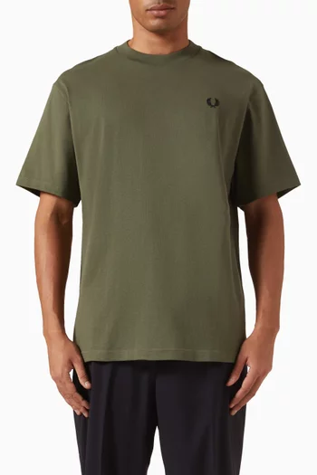 Relaxed T-shirt in Cotton