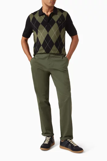 Slim Fit Pants in Cotton