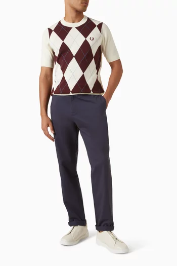 Slim Fit Pants in Cotton