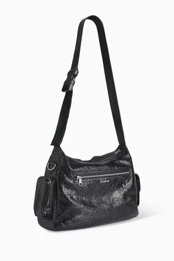 Superbusy Messenger Bag in Arena Lambskin