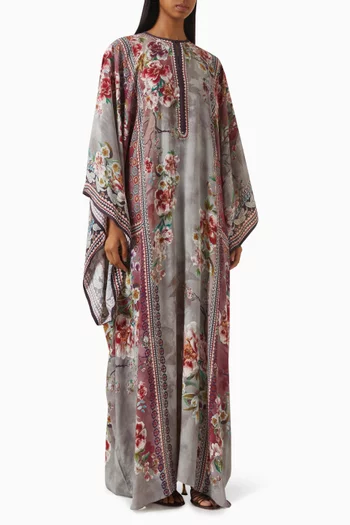 Beatrice Kimono-style Kaftan in Crepe