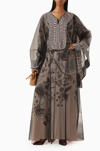Florence Kaftan Cape Set