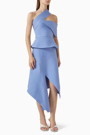 Sonya Asymmetric Top & Skirt Set