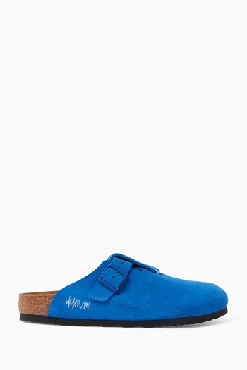 Boston Cap Clogs in Suede
