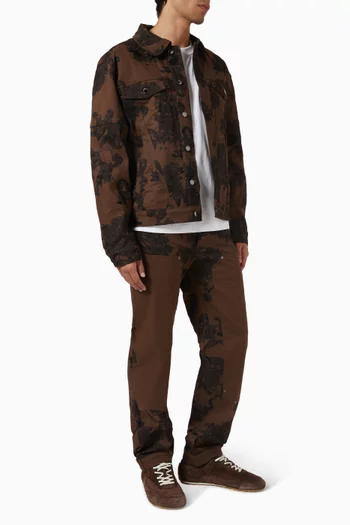 Shadow Blossom Carpenter Jacket