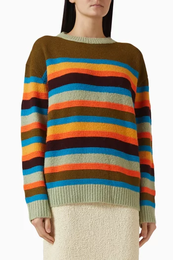 Striped Relaxed Sweater