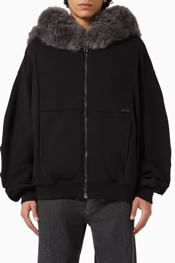 Hooded Sweatshirt in Cotton