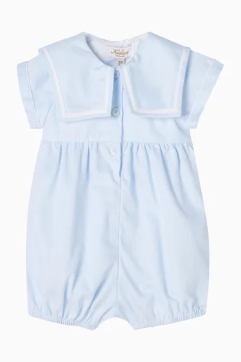 Paulin Romper in Pique Cotton