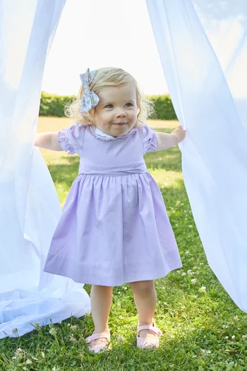 Henriette Puff Dress in Cotton