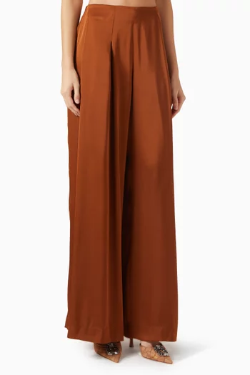 Tara Pants in Satin