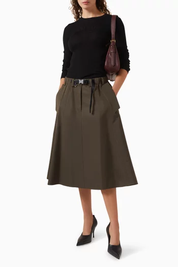 Circle Skirt in Tech-nylon