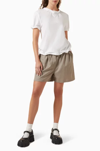 Boxy-fit T-shirt in Cotton Jersey