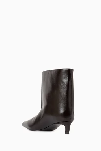 40 Ankle Boots in Leather