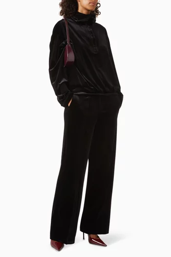 بنطال رياضي مخمل