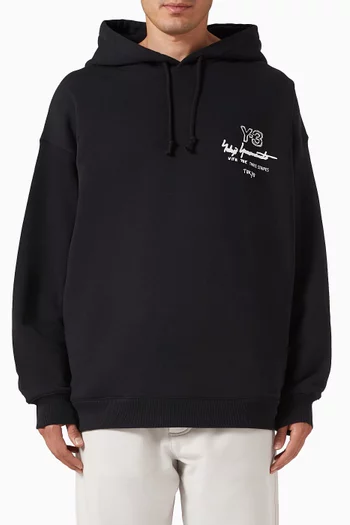 Graphic FT Hoodie in Cotton