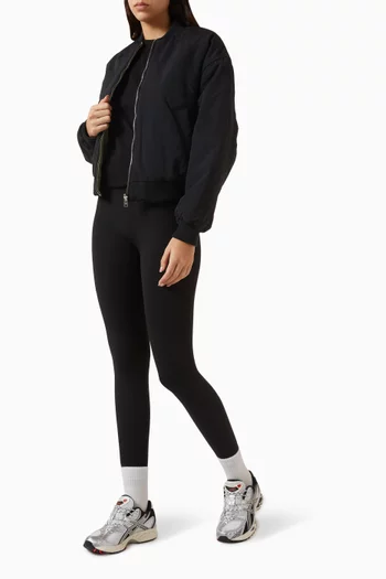 Reversible Oversized Bomber Jacket