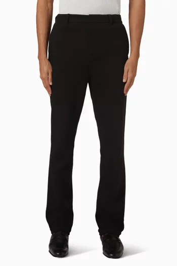 Jake Straight-leg Pants in Cotton Twill