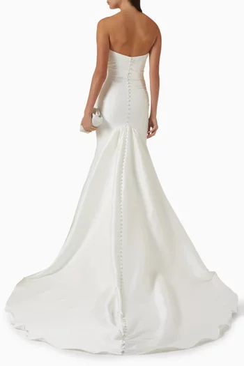 Mermaid Gown in Satin