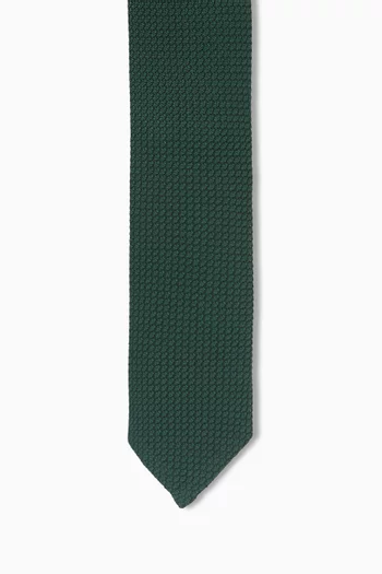Textured Grenadine Tie in Silk