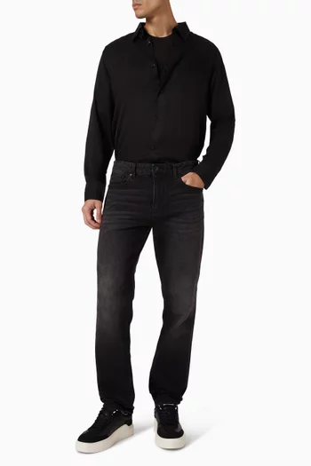 Slim-fit Shirt in Viscose