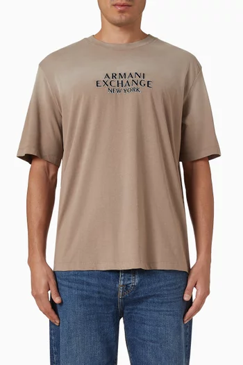 Logo T-shirt in Cotton