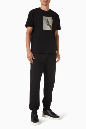 Graphic T-shirt in Cotton