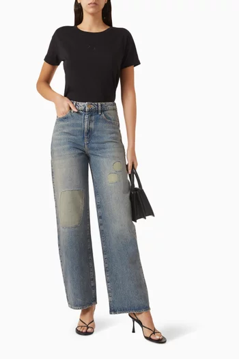 Icon Logo Boyfriend T-shirt in Cotton