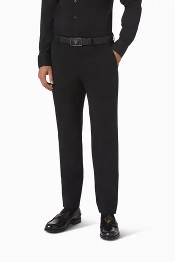 Loafers in Brushed Leather