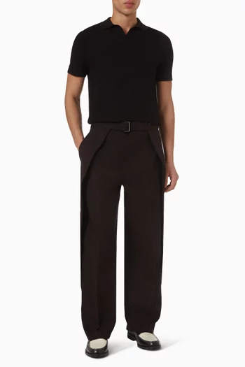 تي شيرت بولو بلون سادة