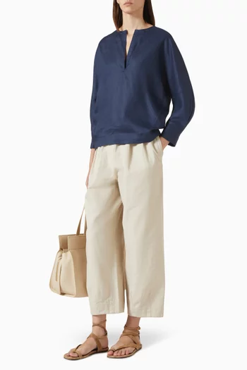 Drawstring Pants in Cotton