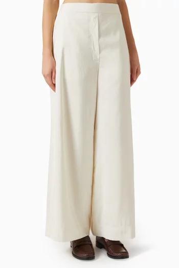 Wide-leg Pants