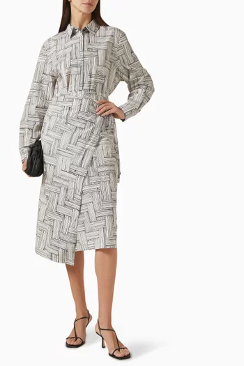 Printed Shirt in Cotton