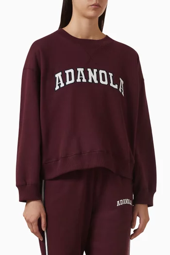 Loose Fit Sweatshirt in Organic Cotton