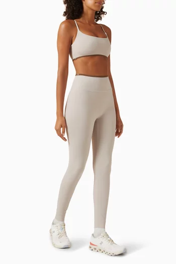 Bonded Contrast Leggings