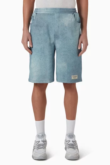10-inch Shorts in Soft Denim
