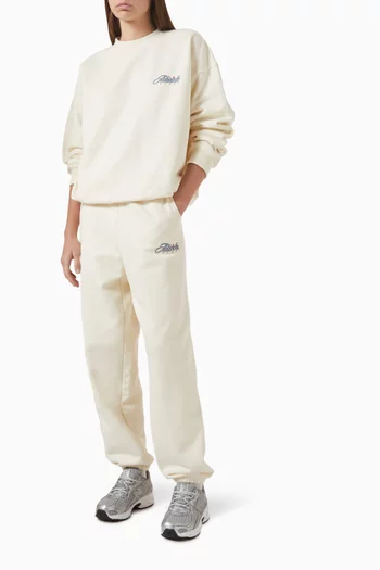 Varsity Collegiate Sweatpants in Fleece