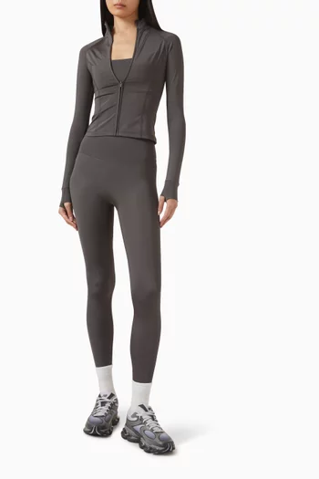 Ultimate Gloss Zip-up Top