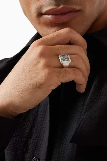 Rodeo Ring in Sterling Silver