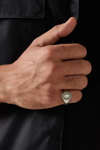Saloon Ring in Sterling Silver