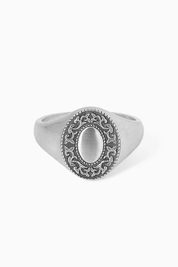 Saloon Ring in Sterling Silver