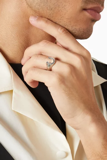 Ranch Ring in Sterling Silver