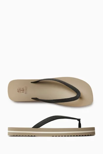Precious Flip Flops in Rubber