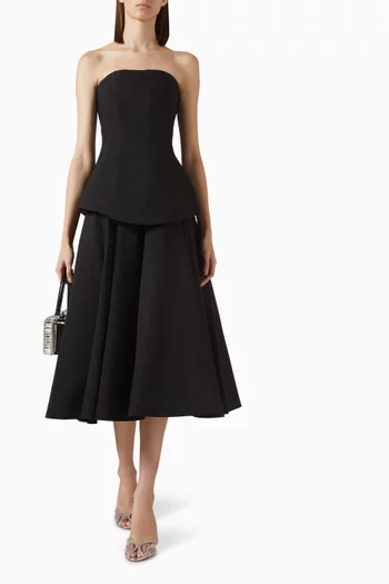 فستان أدا متوسط الطول