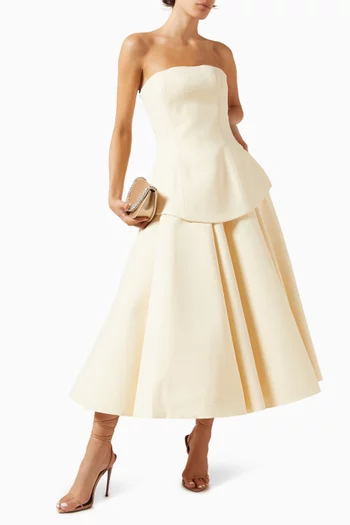 فستان أدا متوسط الطول