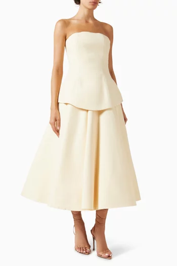 فستان أدا متوسط الطول