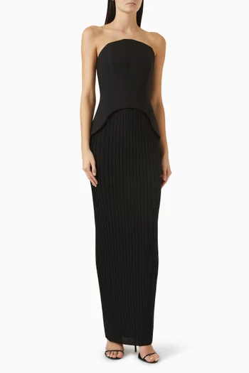 فستان كيسي طويل